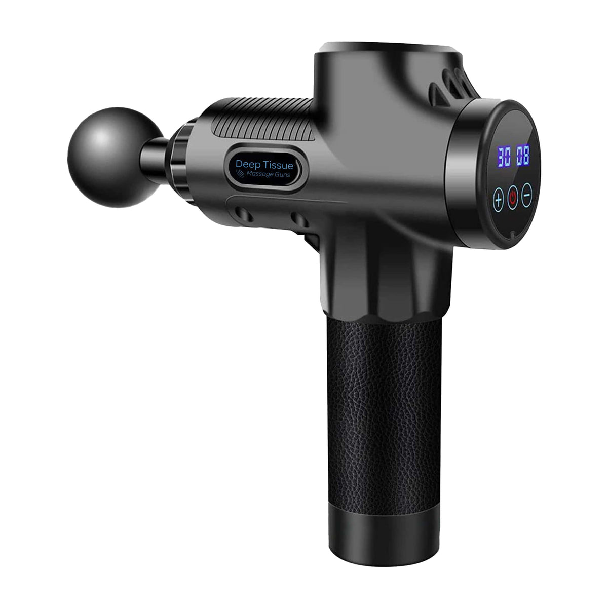 Deep Tissue Massage Device logo and product image
