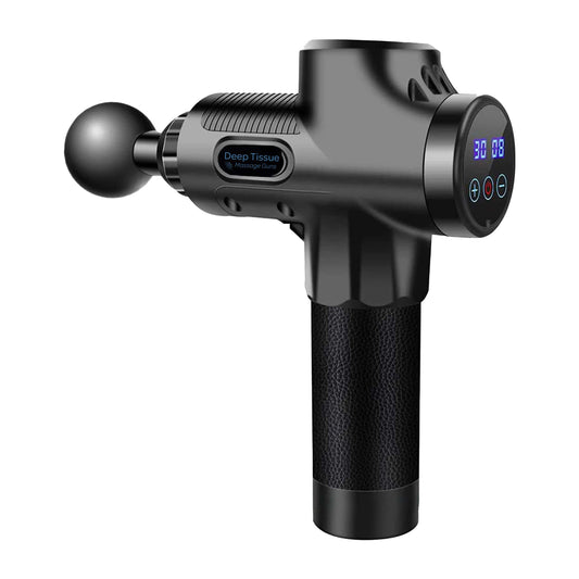 Deep Tissue Massage Device logo and product image