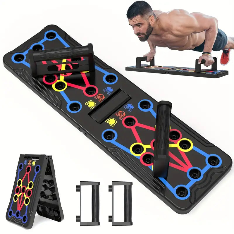 Multi-Functional Push Up Board fitness accessory with ergonomic handles