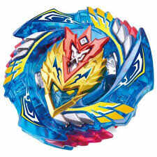 Close-up of Beyblade Burst balance-type spinning top components